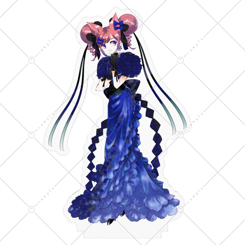 自陣-ねこみみ/金髪/OIOI