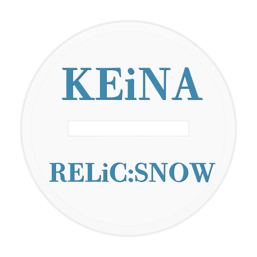 RELiC:SNOW / アクリルフィギュア