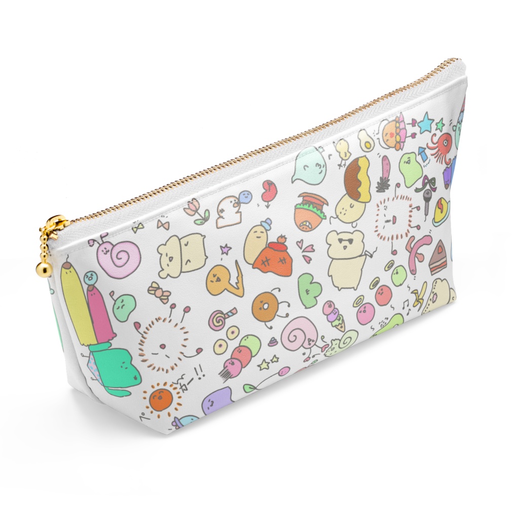 れぐのバケモノ総柄ポーチ