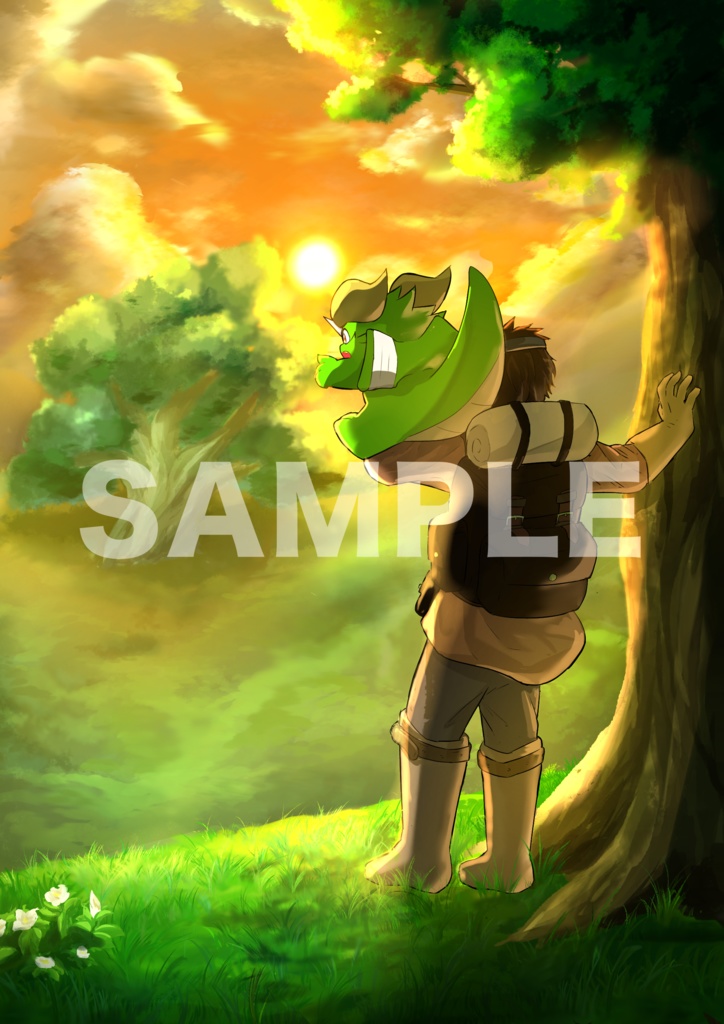 絵本「ドラゴンひろいました」(ダウンロード版)