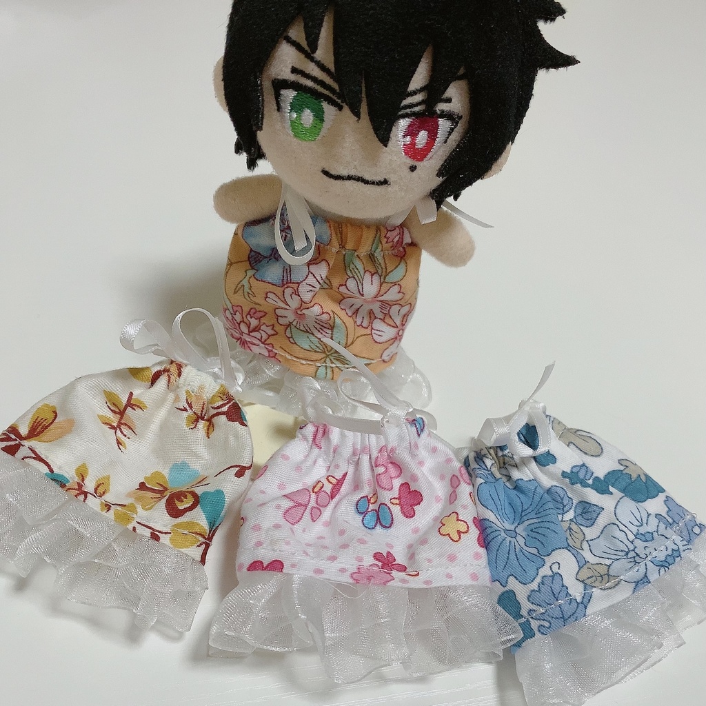 花柄キャミワンピース 量産工房 仮 もえ Booth