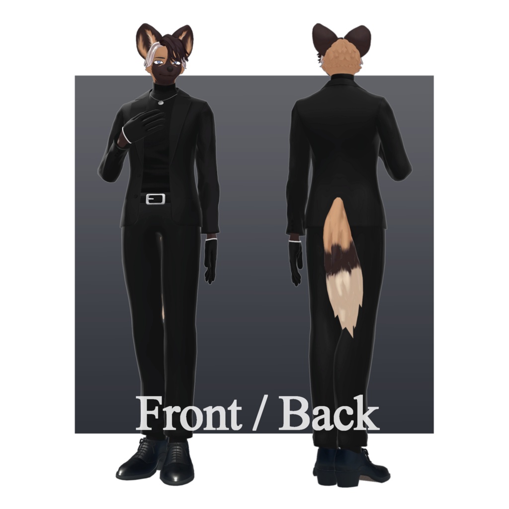 ニュークスさん/Nux/ VRChat Avatar 3D Model