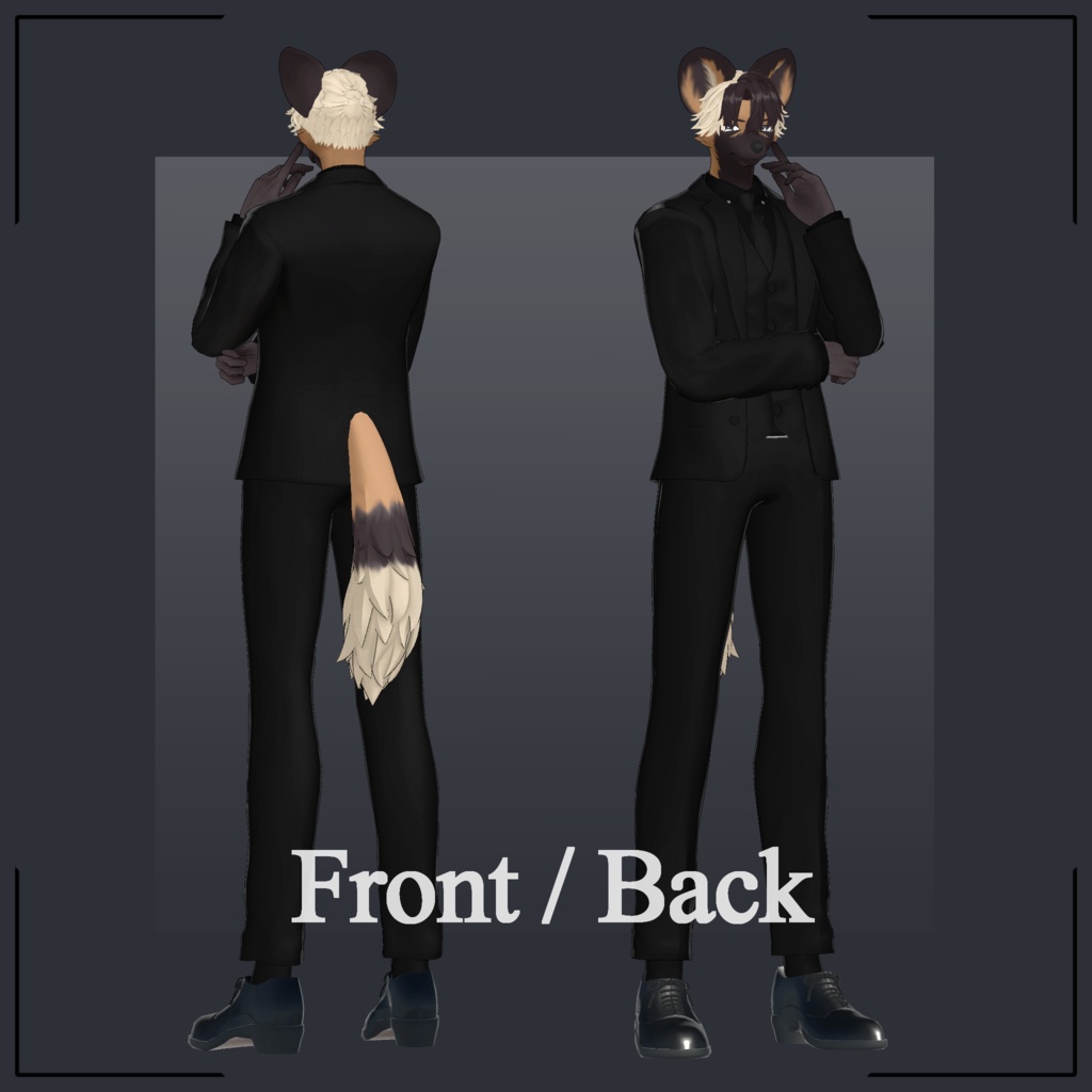 ニュークスさん/Nux/ VRChat Avatar 3D Model
