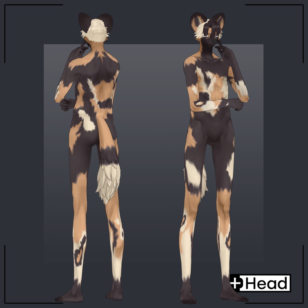 ニュークスさん/Nux/ VRChat Avatar 3D Model