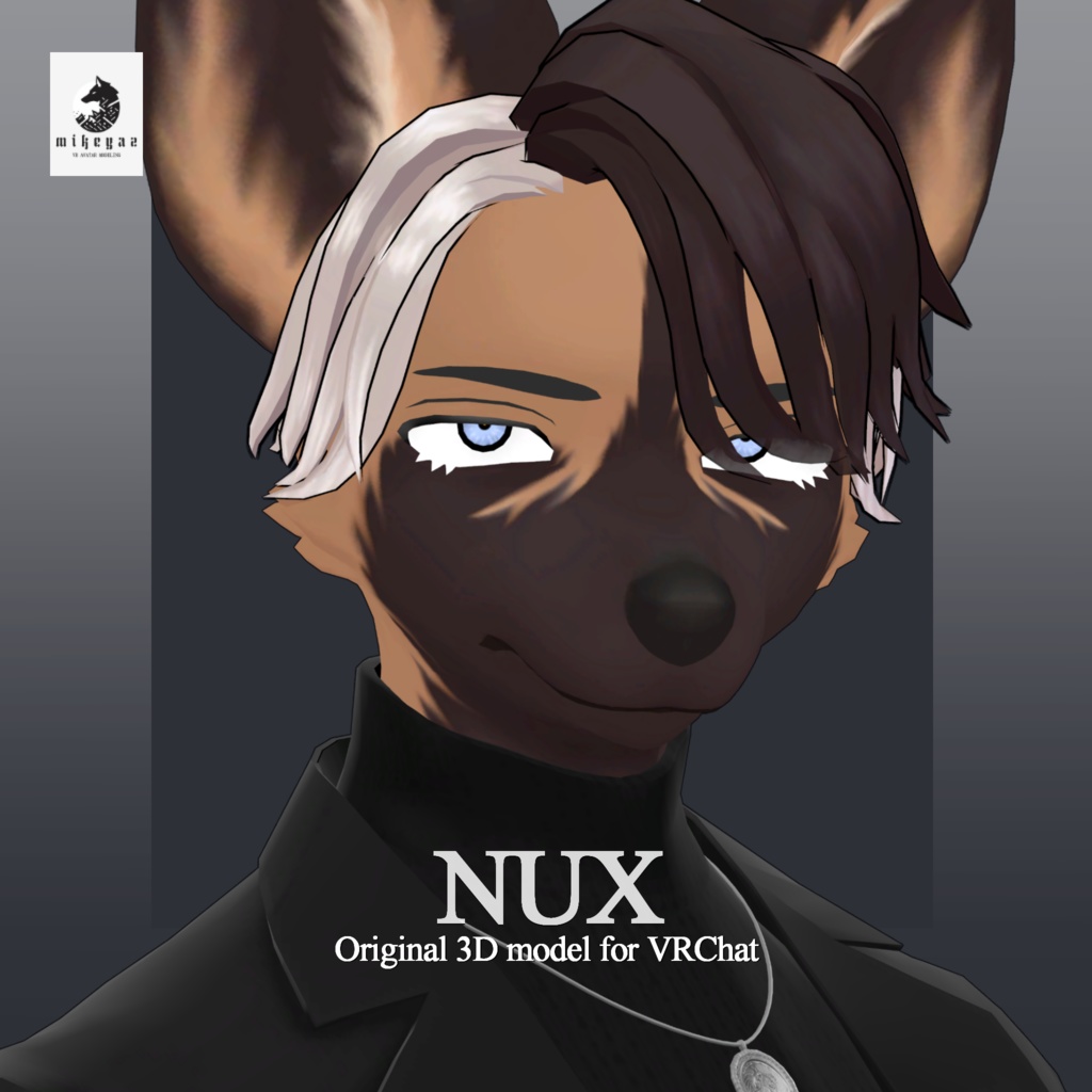 ニュークスさん/Nux/ VRChat Avatar 3D Model