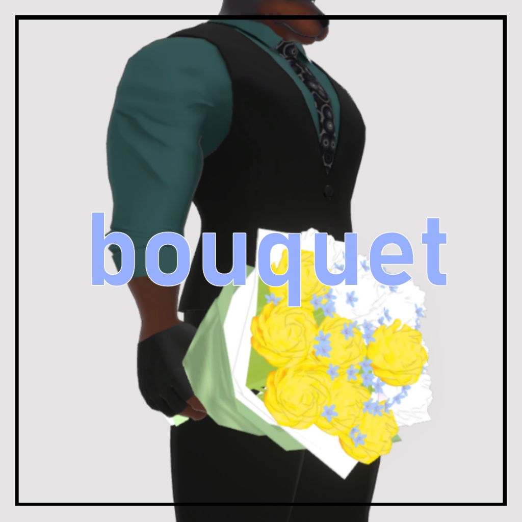 ロイさん(仕事中)/ROY(at work) / VRChat Avatar 3D Model