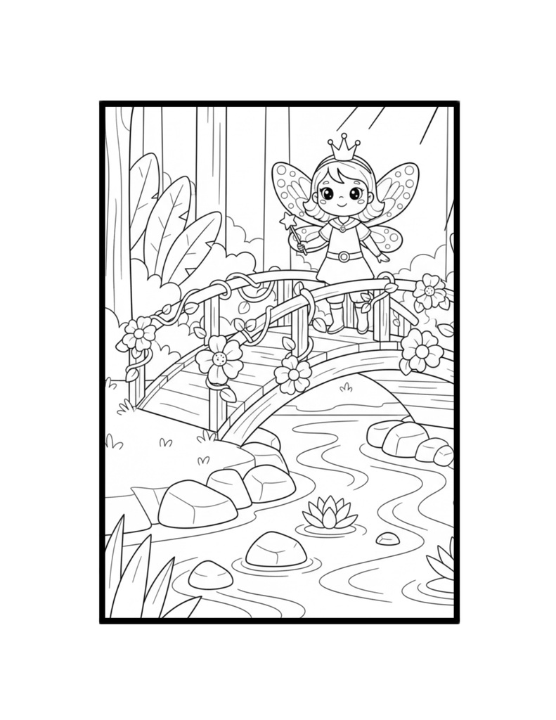 女の子の妖精塗り絵2 7-10歳向け