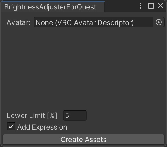 【無料】Quest用明るさ調整ツール / Brightness Adjuster for Quest