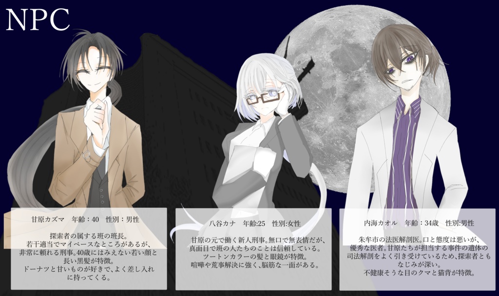 【CoC6】朱牟市刑事に贈る福音