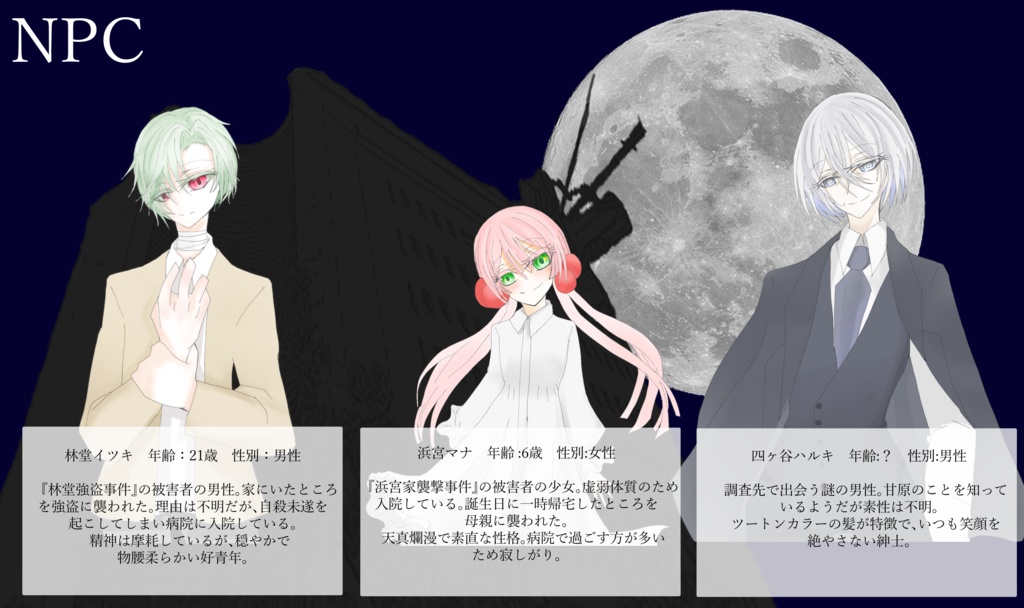 【CoC6】朱牟市刑事に贈る福音