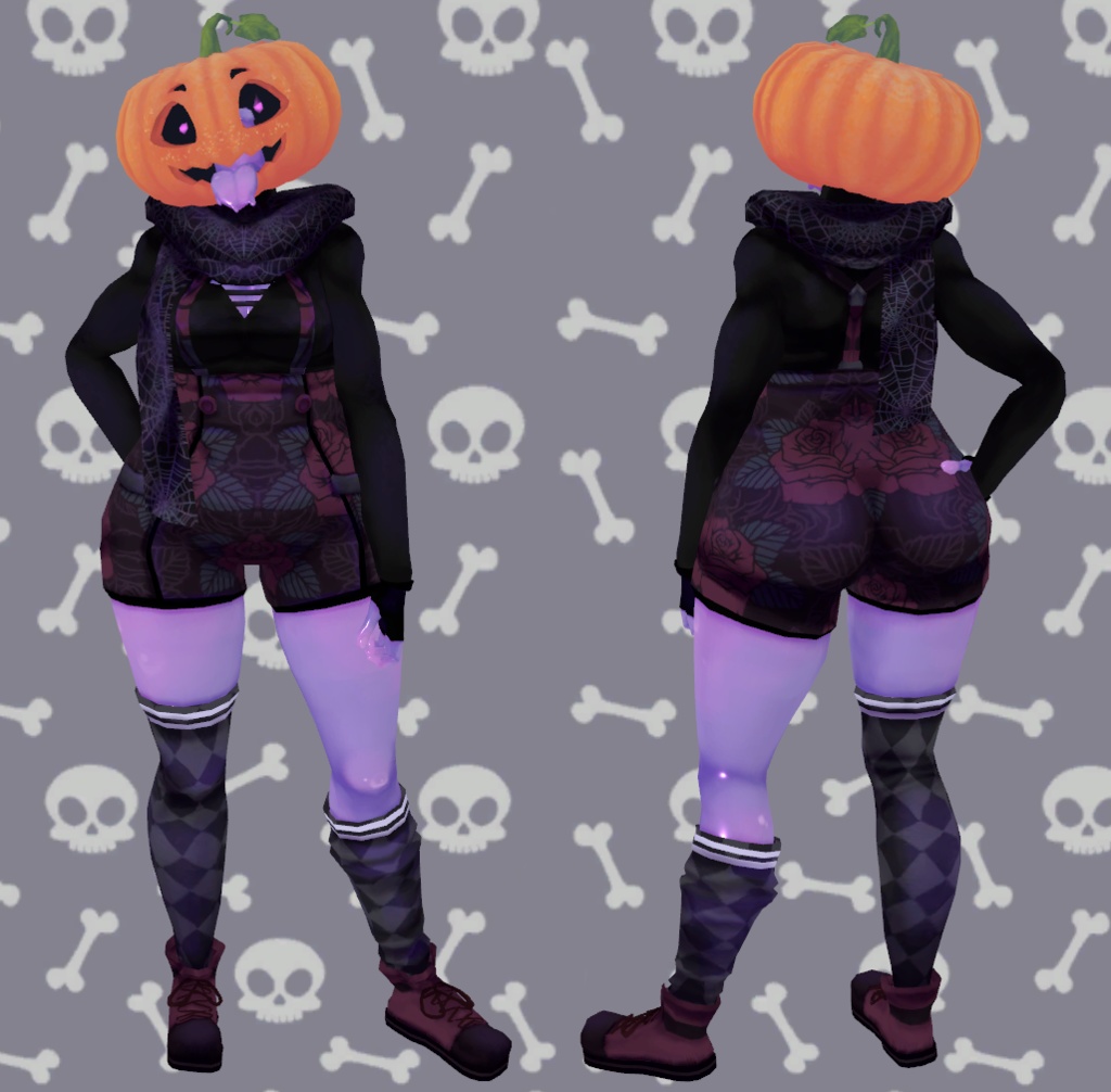 Plumpkin & Plumpkid VRChat Avatar (3.0 UPDATE!)