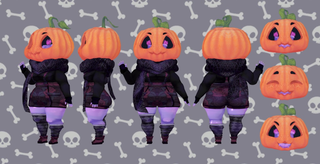 Plumpkin & Plumpkid VRChat Avatar (3.0 UPDATE!)