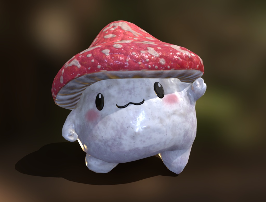 Fungi Friend VRChat Prop/Desktop Avatar