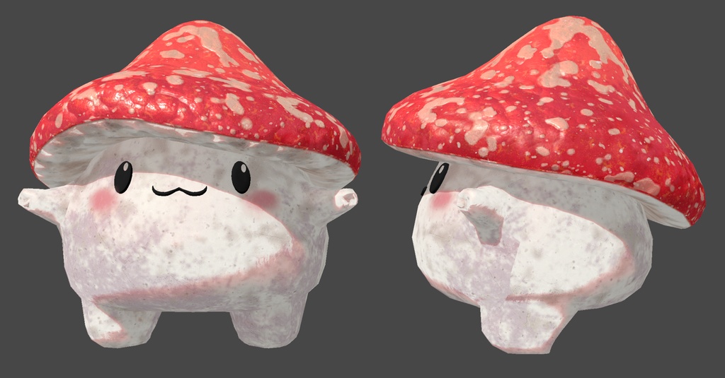 Fungi Friend VRChat Prop/Desktop Avatar