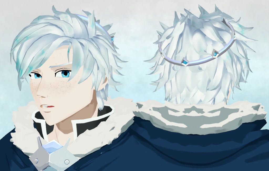 Frost Prince VRChat Avatar