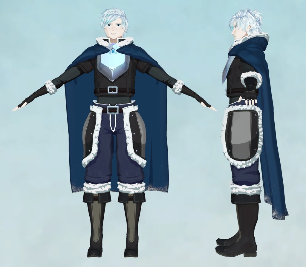 Frost Prince VRChat Avatar