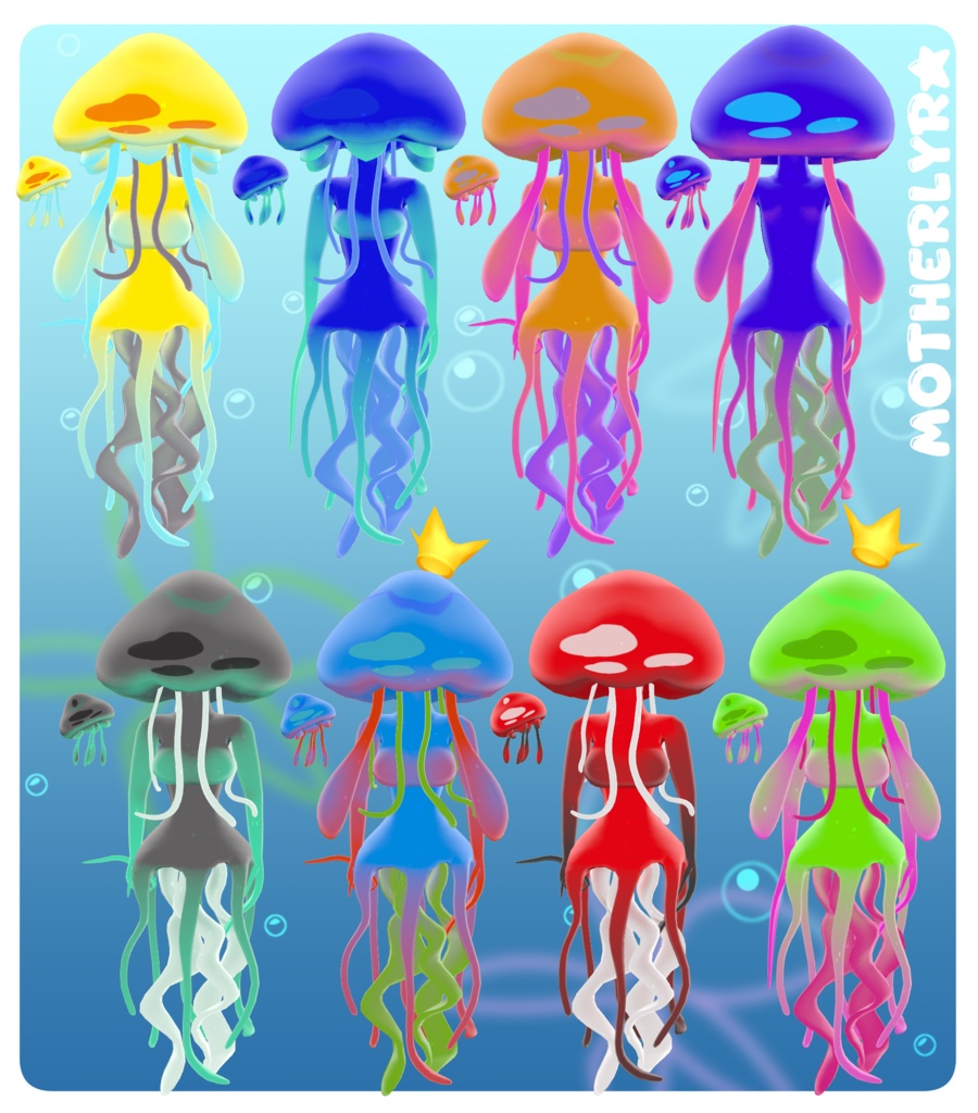 Jellyfish (VRChat) With Pet Follower!