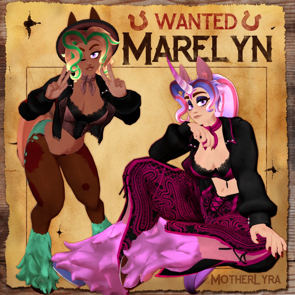 Marelyn [Wanted Style] - VRChat Avatar