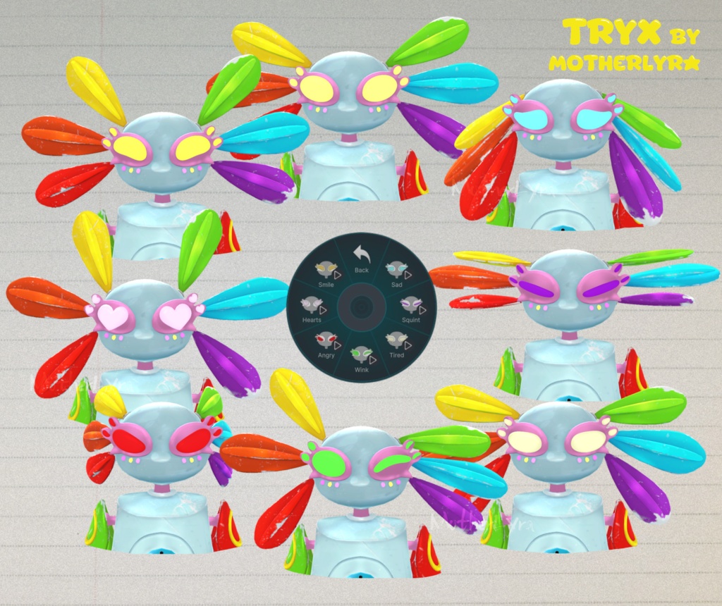 Tryx the iAxoltol VRChat Avatar