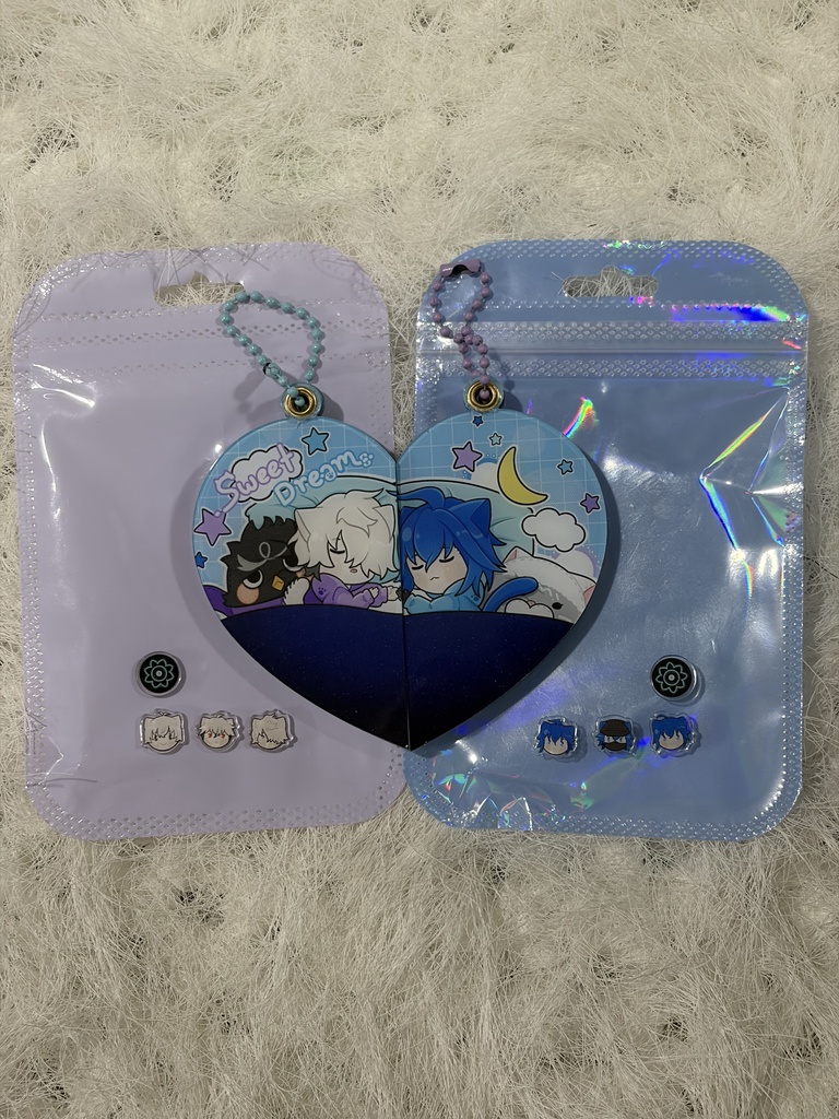 Qカズおやすみシャカシャカアクキーセット