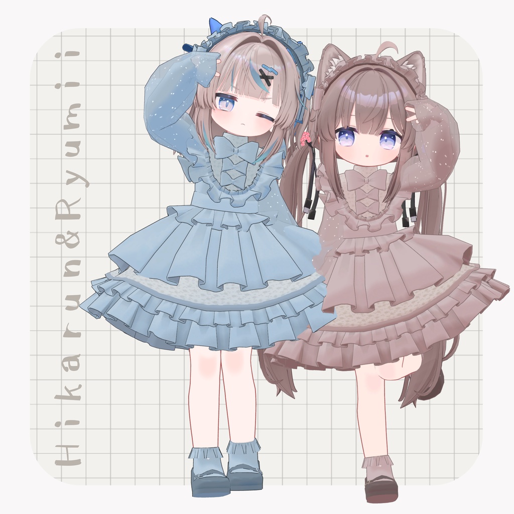 🌟ハスティーちゃん対応30%offセール🌟【7アバター対応】AstralLolita