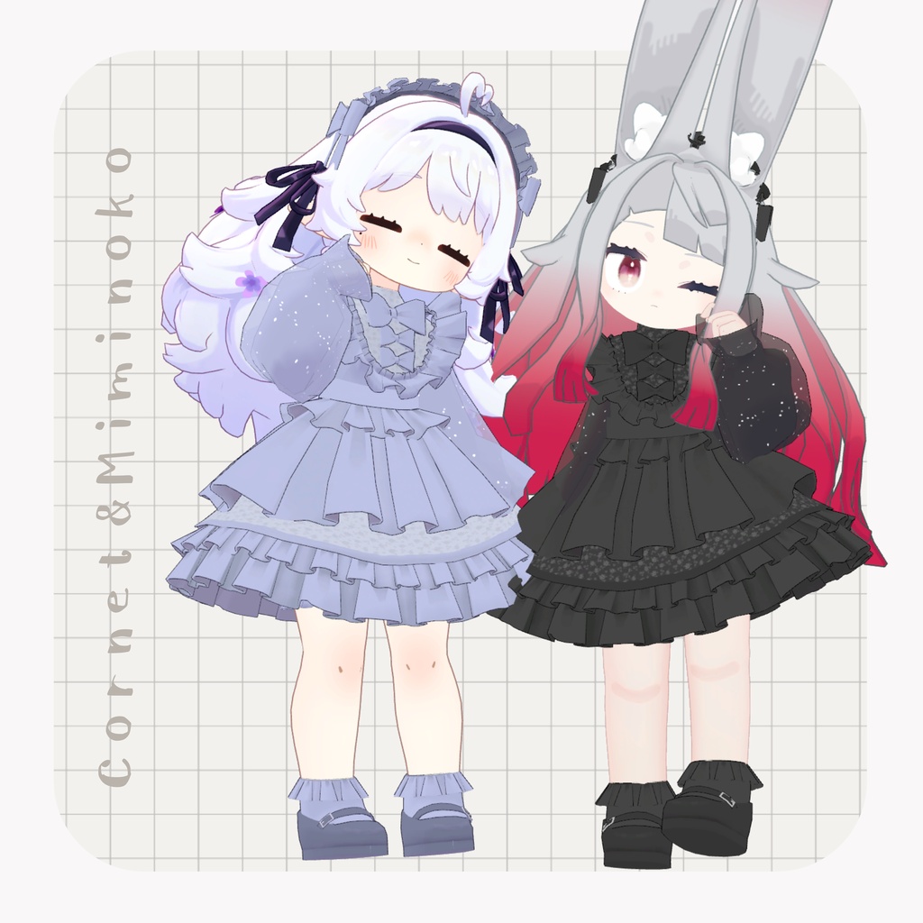 🌟ハスティーちゃん対応30%offセール🌟【7アバター対応】AstralLolita