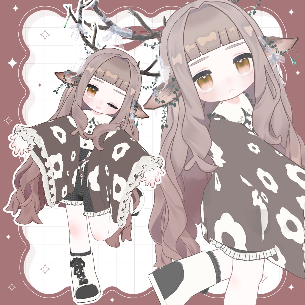 【5アバター対応】ひめなでしこ