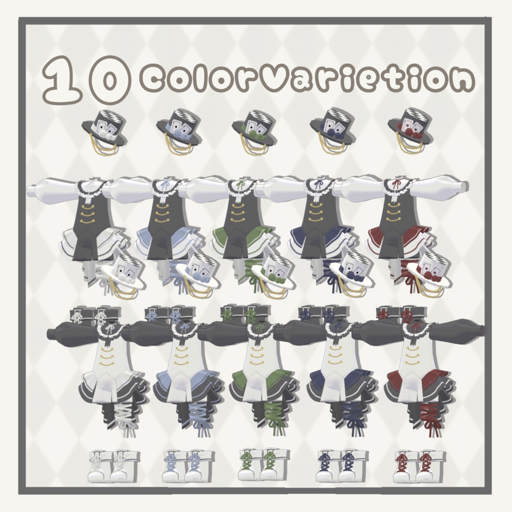 🌟販売記念セール中🌟【4アバター対応】PetitTopHat