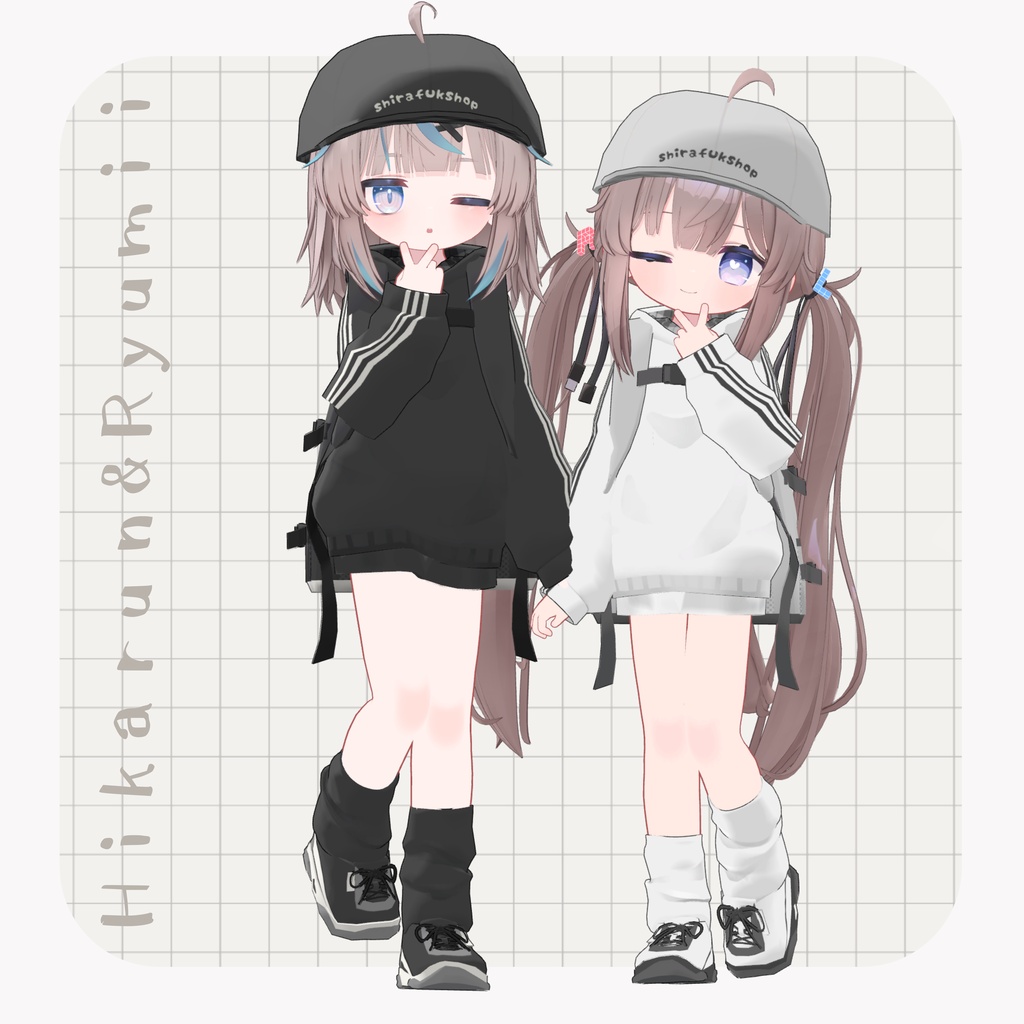 🌟ハスティーちゃん対応30%offセール🌟【9アバター対応】街角ステップ