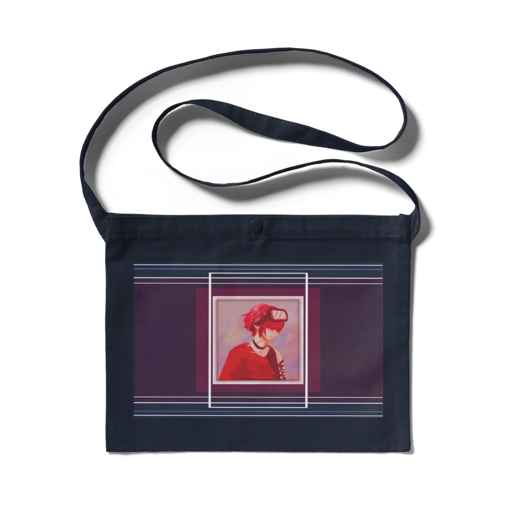 Valgykオリジナルサコッシュ〚絵画風design〛