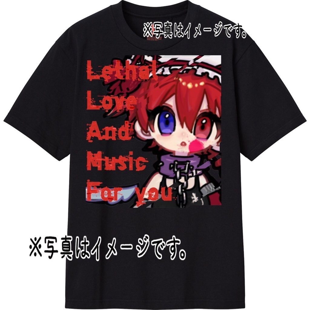 Akqtsuk!-病みかわTシャツ-