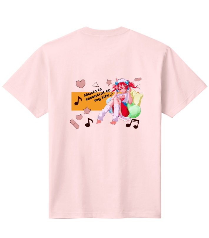 【音楽は不可欠❣️】新デザインオリジナルTシャツ❣️