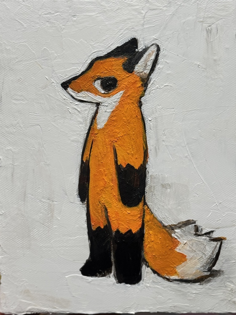 【佇むキツネ】002/100