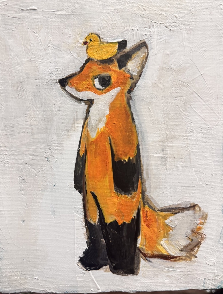 【佇むキツネ 】003/100