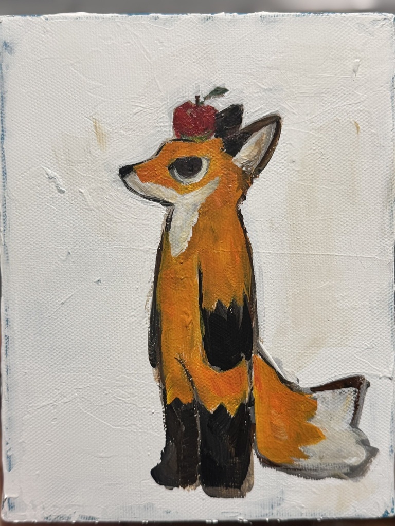 【佇むキツネ】004/100