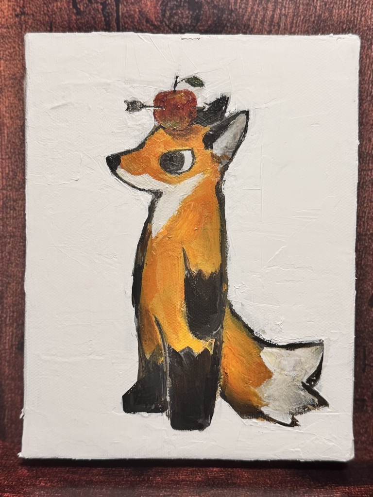 【佇むキツネ】005/100