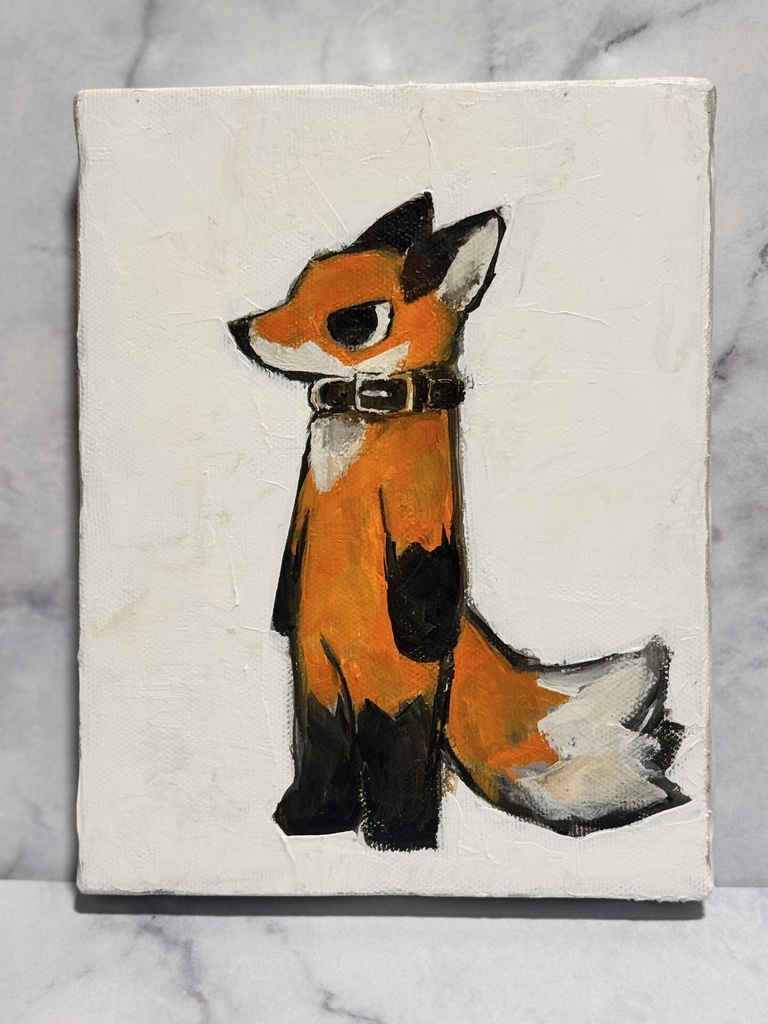 【佇むキツネ】006/100