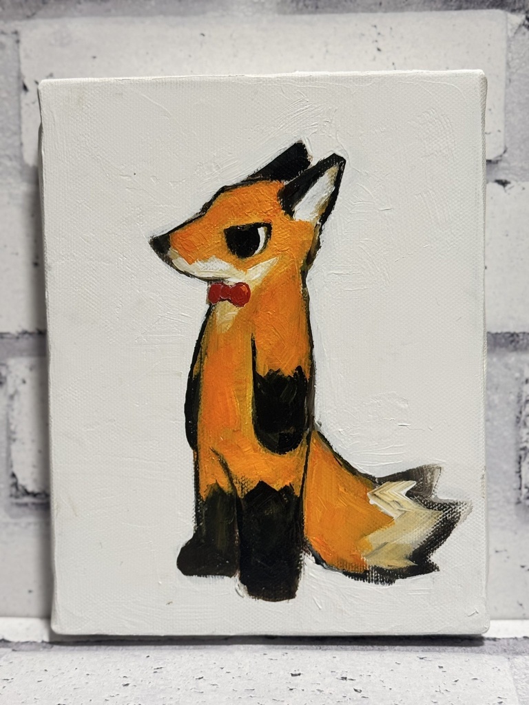 【佇むキツネ】007/100