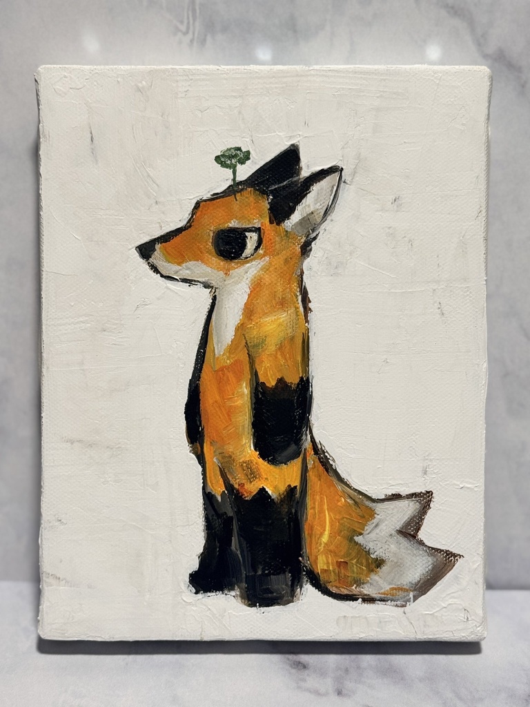 【佇むキツネ】008/100