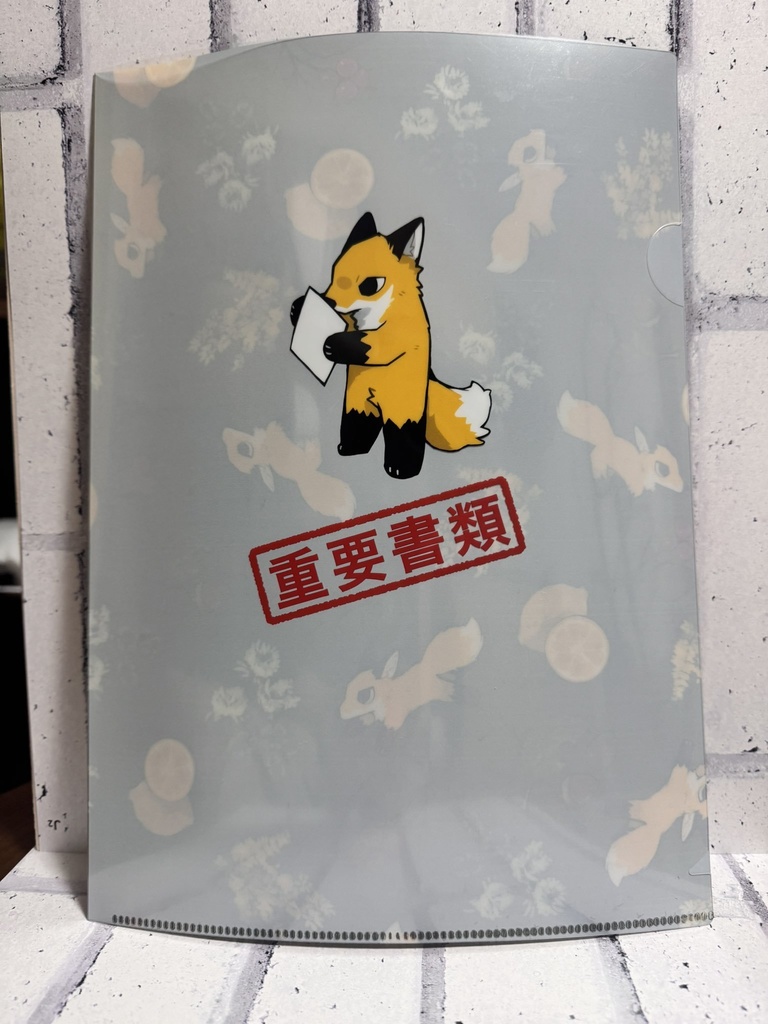 A4クリアファイル