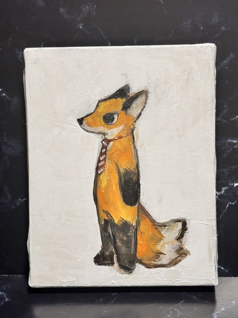 【佇むキツネ】016/100