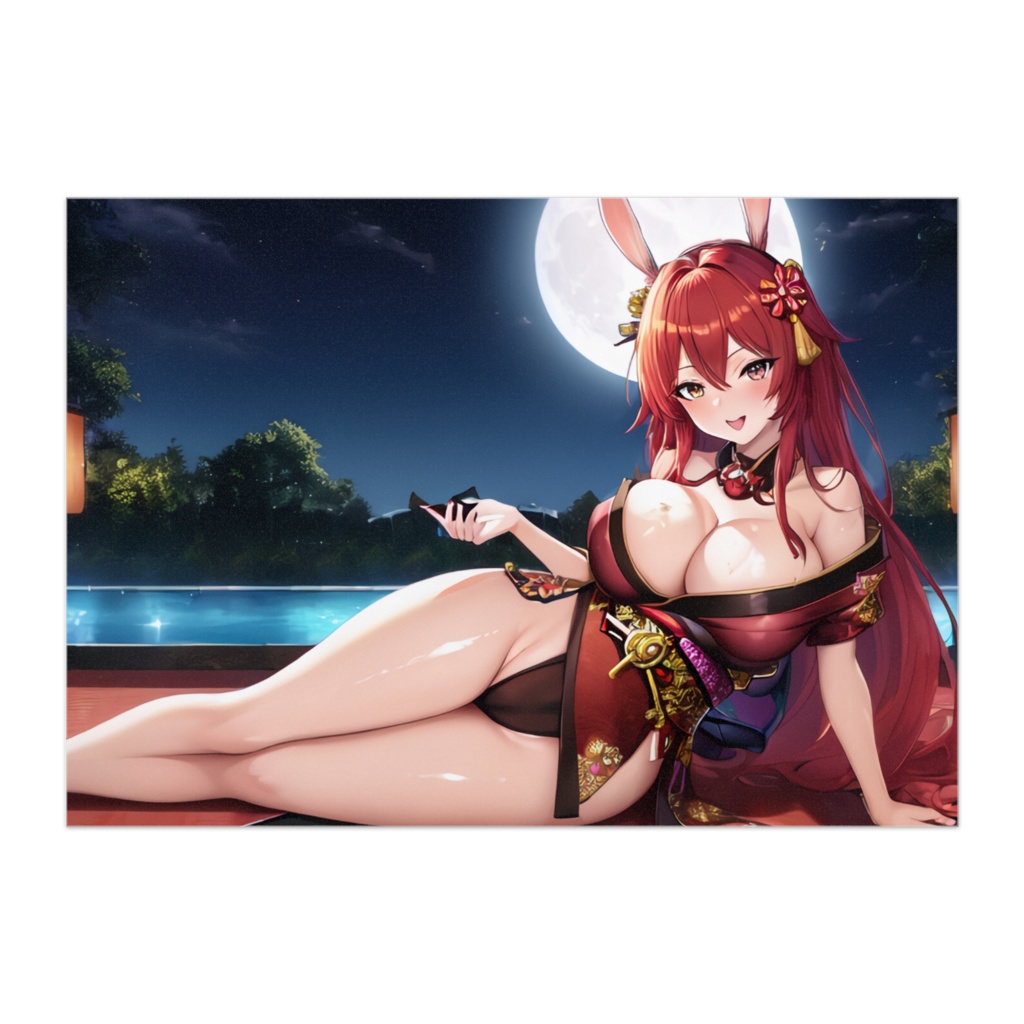 花魁バニーガール1〔courtesan bunny girl〕