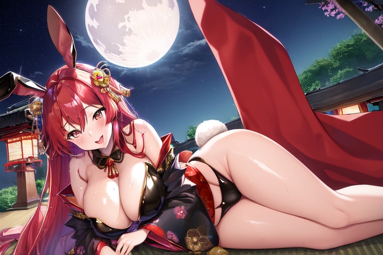 花魁バニーガール4〔courtesan bunny girl〕