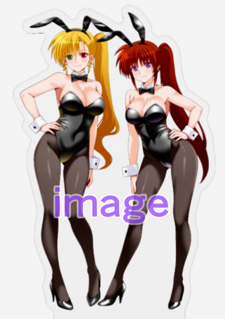 なのはヴィヴィオバニーアクリルスタンド