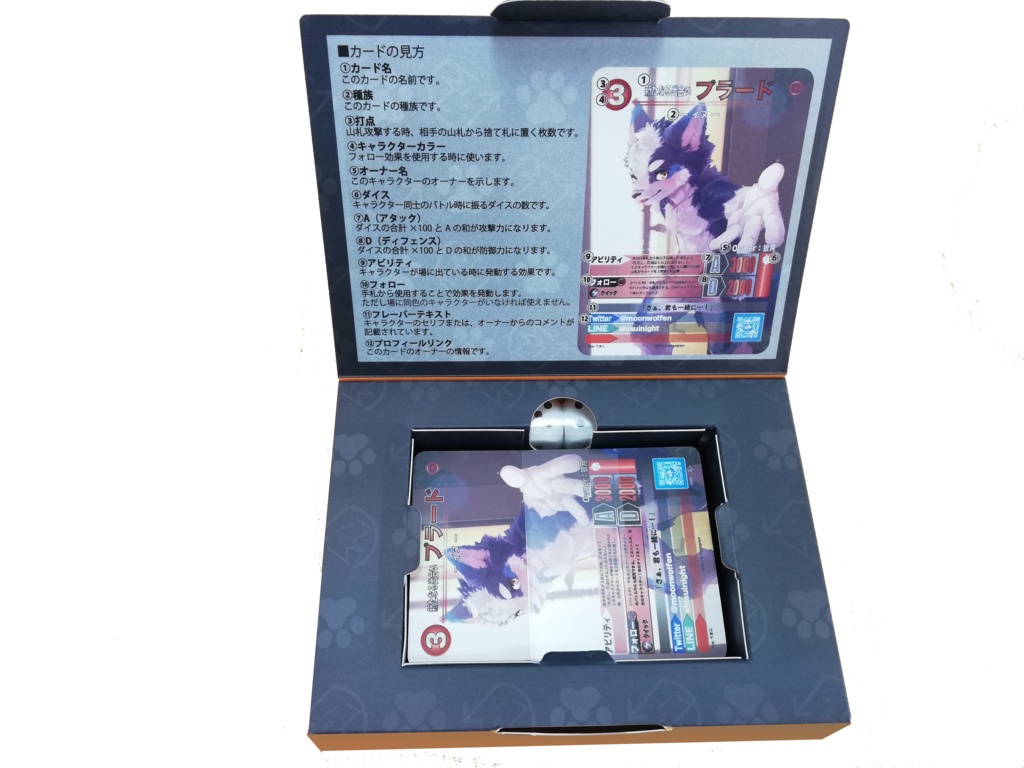 【ケモノ×名刺×TCG】RelateTrekker(リレイトレッカー) スターターデッキ