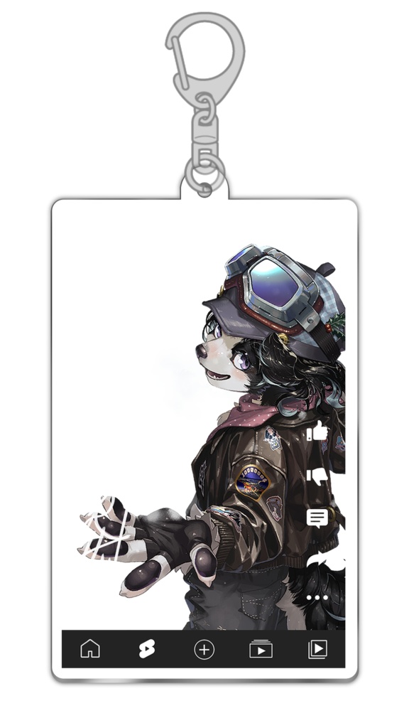 【One Lyric】SNS風アクリルキーホルダー【ノコル・冬沢北斗】