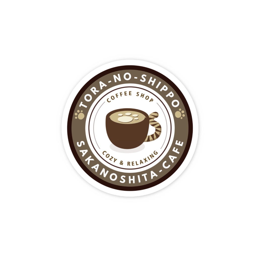 ロゴマークスマホステッカー