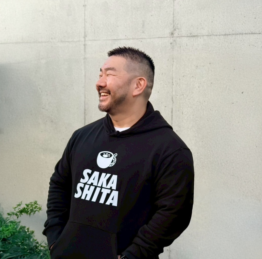 SAKASHITAパーカー(ブラック)