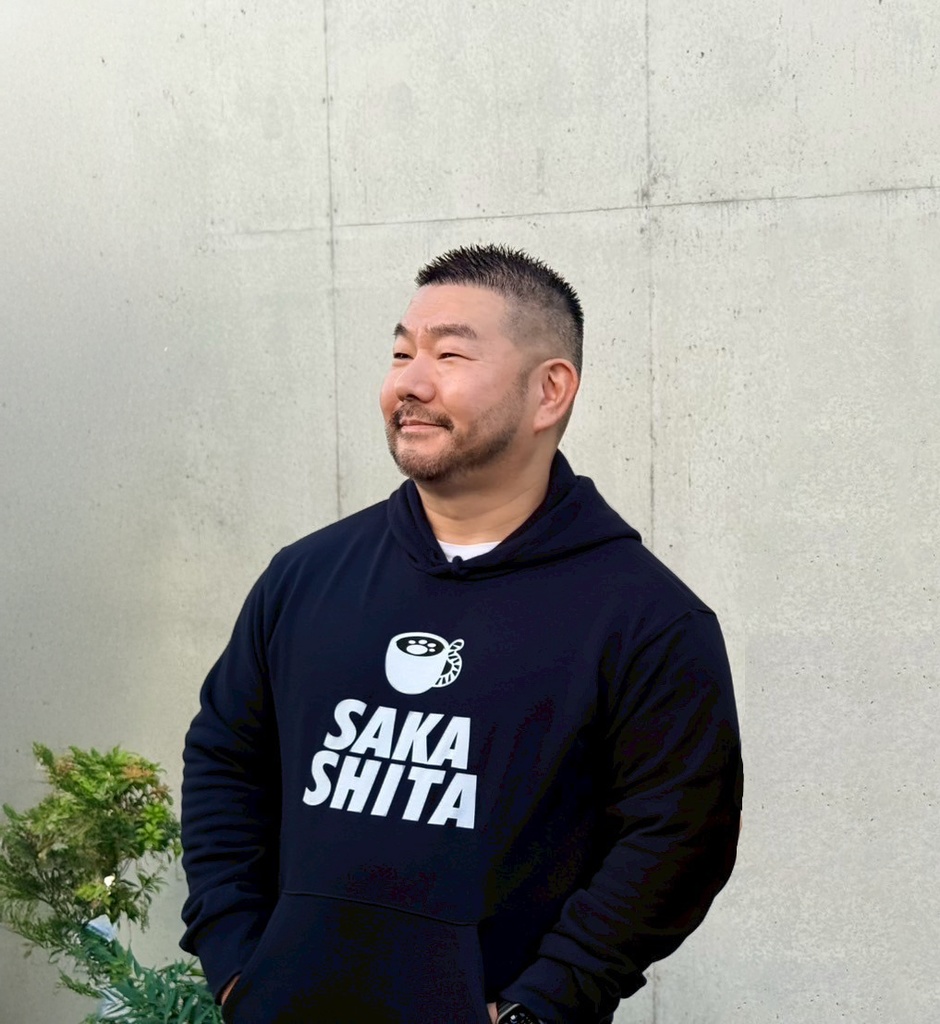 SAKASHITAパーカー(ネイビー)