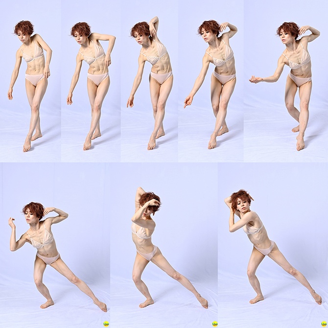 【無料サンプルあり】【特価 オールインワン】LiveUPセミヌード写真素材集:全8モデル(3,000ポーズ超)